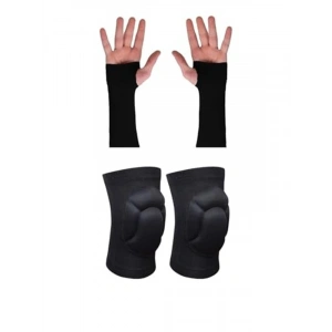 Voleybol Seti 1 Çift Dizlik ve Eldiven ile Kapsamlı