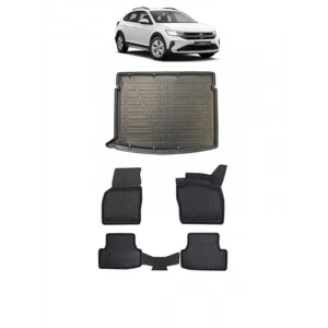 Volkswagen Taigo 2025 Model İçin 5D Premium Havuzlu Paspas