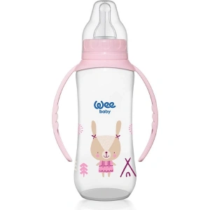 Wee Baby Klasik Kulplu Pp Biberon 270 ml Pembe 6-18 Ay