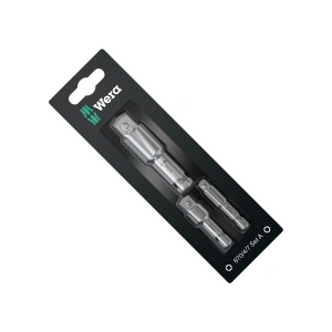 Wera 870/4/7 1/4 x 50 mm, 3/8 x 50 mm, 1/2 x 75 mm Adaptör Seti - 05073200001