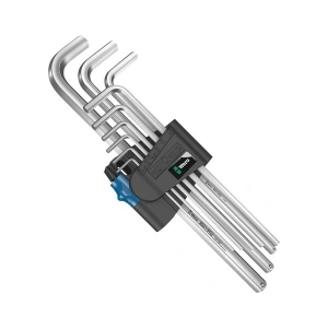 Wera 950/9 Hex-Plus 9 Parça Siyah Kaplama L-Anahtar Seti - 05022130001