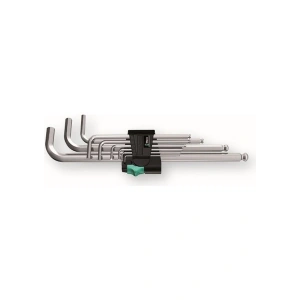 WERA 950/9 PKL Top Başlı Uzun Alyan Anahtar Takımı (05022087001)