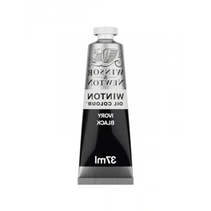 Winsor&Newton Winton Yağlı Boya, 37ml, Ivory Black 331 (24)