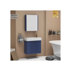 Wons Berlin 60 cm Lacivert Banyo Dolabı