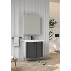 Wons Paris 65 cm Antrasit Banyo Dolabı