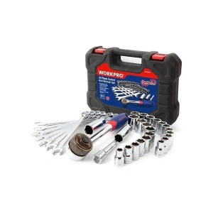 Workpro WP202528 3/8’’ Metrik/inç 32 Parça Cr-V Profesyonel Lokma ve Kombine Anahtar Takımı