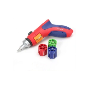 Workpro WP221048 24 Parça Profesyonel Cr-V Kabzalı Cırcırlı Bits Tornavida Seti + Kemer Askılı Bez Taşıma Çantası