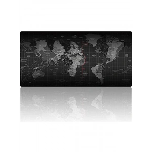 World Map Dünya Haritası Oyuncu Gaming Mouse Pad 90x40 Kaymaz Kauçuk Taban