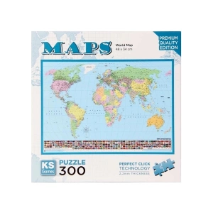 World Map Puzzle 300 Parça