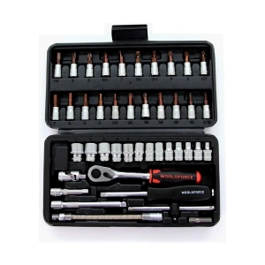Worldforce 46 Parça 1/4 Lokma Takımı 4-14MM S-Ultra Profesyonel Takım Seti