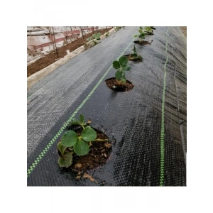 Yabani Ot Engelleme Örtüsü, 1 M x 15 M Boyut, Siyah