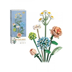Yapay Çiçek Buketi Yapım Seti - 680 Parça ile Yaratıcı Botanik Deneyimi
