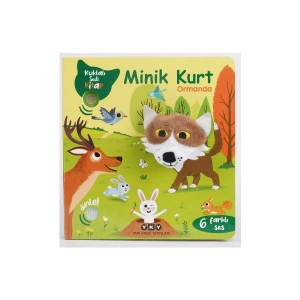 Yapı Kredi Yayınları Minik Kurt Ormanda (Kuklalı Sesli Kitap) - Emilie Collet