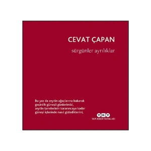 Yapı Kredi Yayınları Sürgünler Ayrılıklar - Cevat Çapan