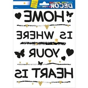 Yapışkan Olmadan Çıkarılabilir Cam Yüzey Etiketi