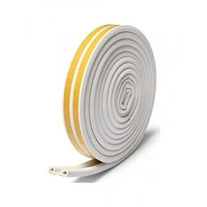 Yapışkanlı Kapı ve Pencere İzolasyon Kauçuk Bant, 5.6 Metre