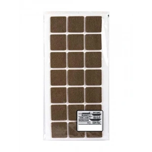 Yapışkanlı Keçe - 30x30 mm, 21 Adet