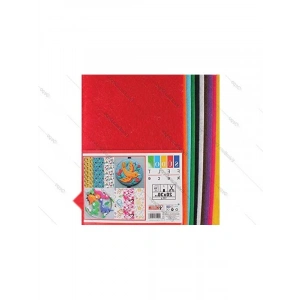 Yapışkanlı Keçe, A4 Boyutunda, 10lu Set