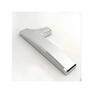 Yapışkanlı Krom Renk Kapı Numarası - 50 mm Boyut