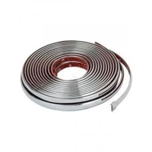 Yapışkanlı Nikelajlı Krom Çıta - 1 Metre