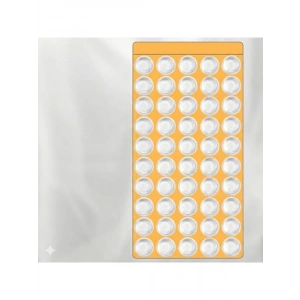 Yapışkanlı Silikon Ses Stoperi, 10 MM 50li Paket