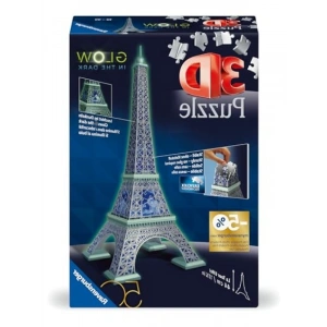 Yapıştırıcısız 3D Eyfel Kulesi Puzzle Seti