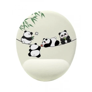 Yaramaz Pandalar Temalı Bilek Destekli Mouse Pad