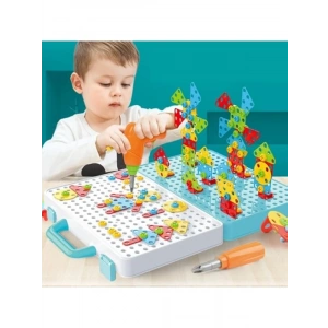 Yaratıcı 3D Tamir Seti - 340 Parça ve Pilli Matkap