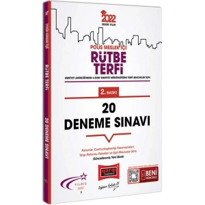 Yargı Yayınevi 2022 Polis Meslek Içi Rütbe Terfi 20 Deneme Sınavı