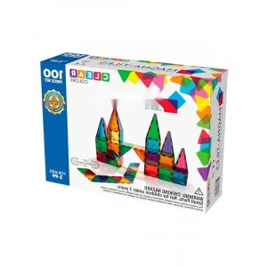Yarı Şeffaf Magnetik Yapı Blokları - 100 Parça