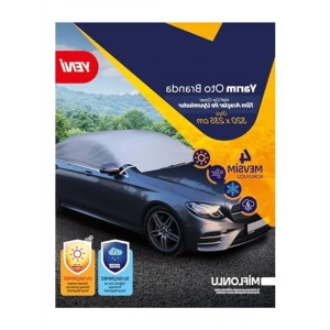 Yarım Araba Brandası, BL_645 Model, Koruma ve Saklama