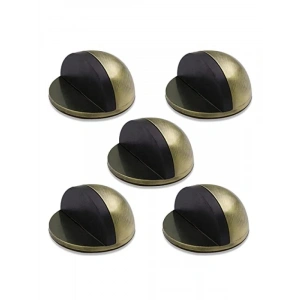 Yarımay Kapı Stoperi, Yapışkanlı Metal, Antik Sarı, 5 Adet