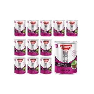 Yavru Kedi Biftekli ve Jöleli Konserve Mama 400 Gr x 12 adet