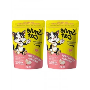Yavru Kedi İçin Kuzulu Pouch 85 gr (2li Paket)