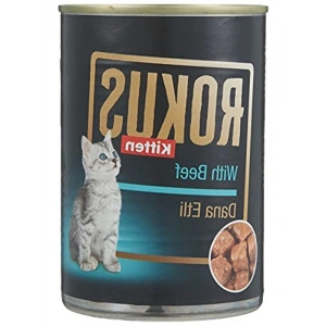 Yavru Kedi Konserve Maması, 410 G, Dana Etli Lezzet