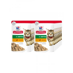 Yavru Kedi Maması, Tavuklu Konserve, 85 Gr x 12 Adet