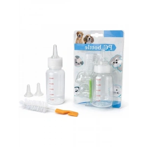 Yavru Kedi ve Köpekler İçin 120 ml Biberon Seti