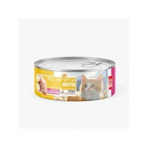 Yavru Kediler için Tavuklu Konserve Yaş Kedi Maması (24 x 80 gr)