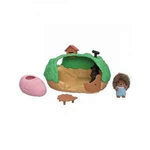 Yavru Kirpi Yuvası - Renkli Figürler ile Oyun Seti (3+)