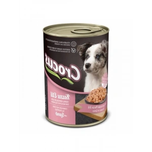 Yavru Köpek Kuzu Etli Yaş Mama, 400G Ağırlığında