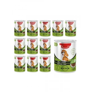 Yavru Köpekler İçin Jöleli Konserve Mama - 400 Gr x 12 Adet