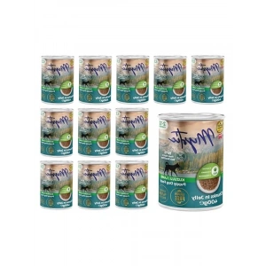 Yavru Köpekler İçin Kuzulu ve Jöleli Konserve Mama 400 Gr 12 Adet