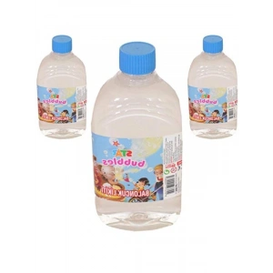 Yedek Baloncuk Likiti, 500 ml Köpük Solüsyon Seti