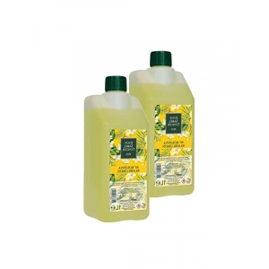 Yedek Şişe İçeren Klasik Limon Kolonyası 1 Lt x 2, Ferahlatıcı