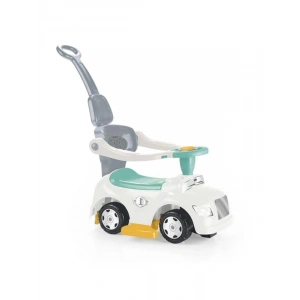 Yeşil Dolu Step Araba, 3 in 1 Eğlenceli Oyun Aracı