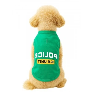 Yeşil Police K9 Unit Atlet 2XL Kedi ve Köpek İçin