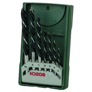 Yeşil Renk Ahşap Matkap Uç Seti, 7 Adet Profesyonel Aksesuar