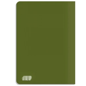 Yeşil Renkli 60 Yaprak Çizgili A4 Defter