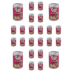 Yetişkin Dana Etli Kıyılmış Köpek Maması, 415 gr x 24 Adet