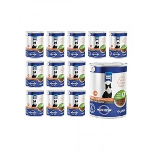Yetişkin Kedi Jöleli Somonlu Konserve Mama 400 Gr x 12 Adet
